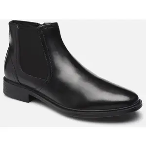Geox Bottine Geox Cuir Gladwin - Noir - 42 pas cher