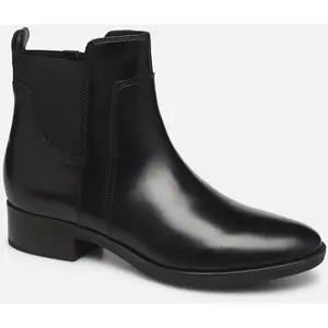 Bottines femme Geox Felicity Smo.Lea Noir 38,5 D94G1G_00043_C9999 pas cher