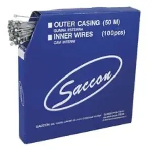 Comparateur de prix : Saccon Câbles De Frein Galvanisés Marteau D´arrêt Acier Mtb 100 Unités