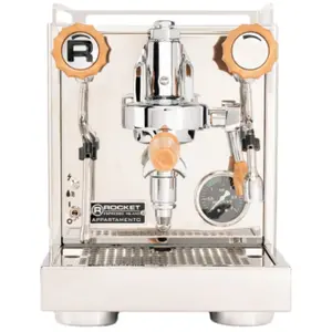 Machine expresso Rocket Espresso Appartamento 2.0 - chromée/bois pas cher