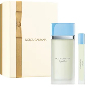 Dolce&Gabbana Light Blue EDT Travel Retail Duo Gift Set NEW coffret ca... pas cher