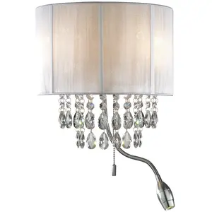 Evergreen Lights - Applique murale Evergreen blanche - 30x35x19 cm T.U pas cher