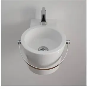 Scarabeo Bucket Lave-mains, 8802BK,