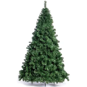 BAKAJI Grand Sasso Sapin de Noël Super épais pin Vert, Base Croix en m... pas cher