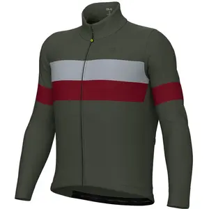 Comparateur de prix : Maillot Alé Wool Line manches longues gris - M