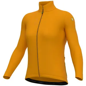 Comparateur de prix : Maillot Alé Pragma Fondo 3.0 manches longues jaune orange femme - M