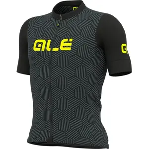 Ale Maillot Alé Solid Cross manche courte noir - M pas cher