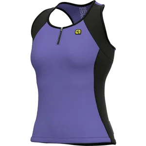 Comparateur de prix : Ale Maillot Alé Color Block sans manches lilas intense noir femme - L