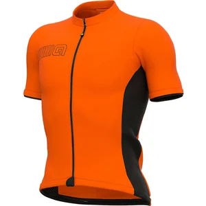 Comparateur de prix : Ale Maillot Alé Color Block manche courte orange noir - M