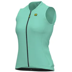 Ale Maillot Alé Solid Color Block sans manches bleu eau femme - M pas cher