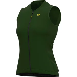 Alé Maillot femme ale color block s less vert olive pas cher