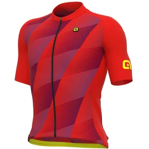 Maillot manches courtes ale square rouge pas cher