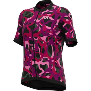 Comparateur de prix : Ale Maillot Alé Off-Road Gravel Woodland manche courte violet noir femme - S