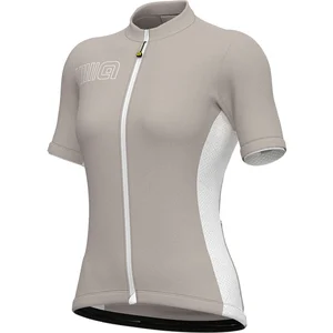 Maillot manches courtes femme ale color block gris pas cher