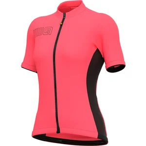 Comparateur de prix : Ale Maillot Alé Color Block manche courte rose noir femme - M