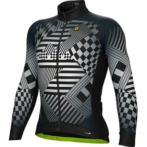 Ale Maillot à Manches Longues Pr-s Checker pas cher