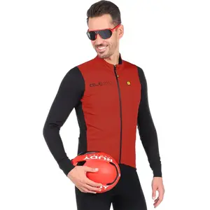 Alé Veste manches longues ale fondo 2 0 rouge pas cher