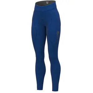 Ale Cuissard long sans bretelles Alé Solid Essential bleu marine femme - XL pas cher