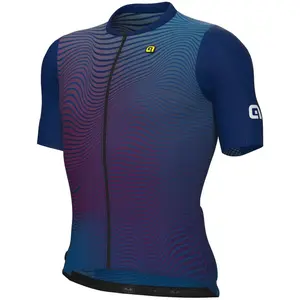 Alé Maillot manches courtes ale onda bleu