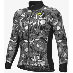 Alé Maillot manches longues ale over gris pas cher