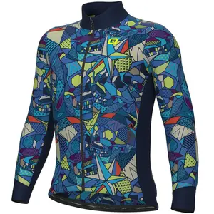 Ale Alé - Pragma Over L/S Jersey - Maillot de cyclisme taille M, bleu
