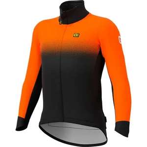 Veste manches longues ale gradient noir orange fluo pas cher