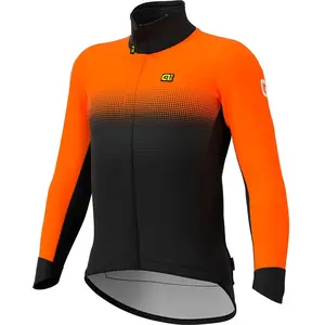 Veste manches longues ale gradient noir orange fluo