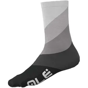 Chaussettes Alé Diagonal Digitopress gris - S pas cher