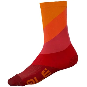 Alé Chaussettes unisexe ale q skin diagonal digitopress rouge