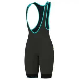 Ale Cuissard court thermique Alé Klimatik K-Atmo 2.0 noir bleu clair femme - L pas cher