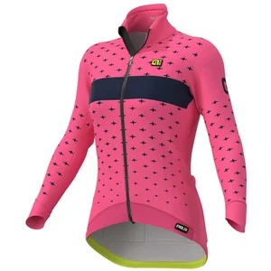 Ale Veste Alé PRR Stars rose bleu marine femme - XS