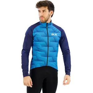 Ale Veste Alé Solid Sharp bleu clair bleu marine - M