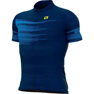 Maillot manches courtes ale turbo bleu pas cher