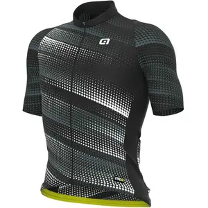 Comparateur de prix : Maillot manches courtes ale green speed noir