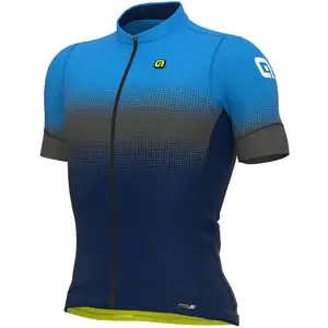 ALE' Maillot cyclisme PR-S GRADIENT bleu clair - M pas cher