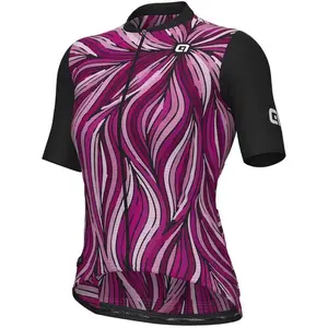 ALE' Alé - Women's Art S/S Jersey - Maillot de cyclisme taille XL, violet pas cher