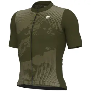 Maillot Alé Off Road Gravel Krakatoa manches courtes vert foncé - LVendu pardeporvillage