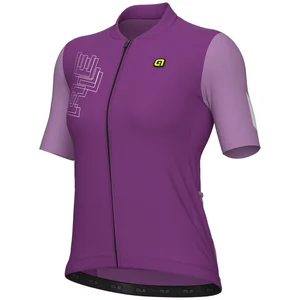Maillot Alé PR.E Follow Me manches courtes lilas femme - S pas cher