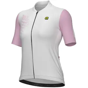 Comparateur de prix : Maillot Alé PR.E Follow Me manches courtes blanc rose femme - S