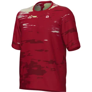 Maillot Alé Off Road Rugged manches courtes rouge - M pas cher