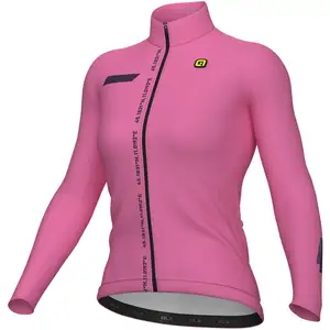 Ale Maillot Alé PR.E Follow Me manche longue rose clair noir femme - M pas cher