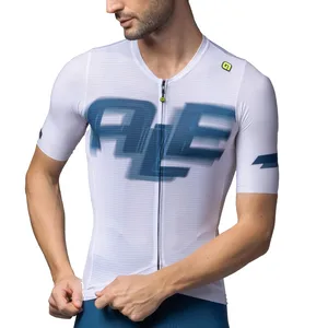 Comparateur de prix : Maillot Alé PR-E Sauvage manches courtes blanc logo noir - M