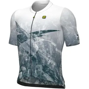 Alé - PR-E Quartz Jersey - Maillot de cyclisme taille XL, gris pas cher