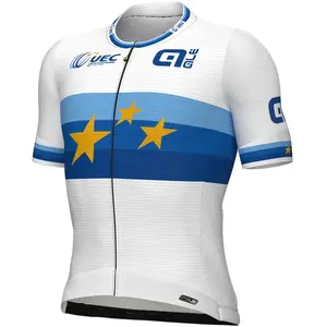 Alé UNION EUROPÉENNE DE CYCLISME Maillot manches courtes Race 2025 pas cher