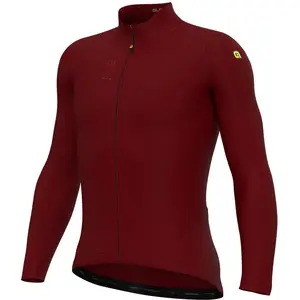 Maillot Alé Pragma Fondo 3.0 manches longues bordeaux - XL pas cher
