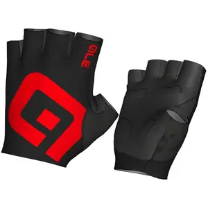 Ale Alé Cycling Gants d'été Unisexes, Noir/Rouge, S pas cher