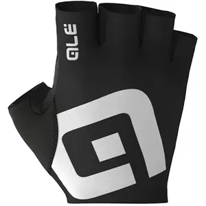 Ale Gants Alé Air courts noir blanc - XS pas cher