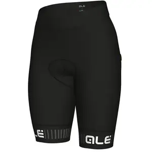Ale Alé - Women's Shorts Solid Traguardo - Pantalon de cyclisme taille M, noir pas cher
