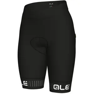 Ale Alé - Women's Shorts Solid Traguardo - Pantalon de cyclisme taille L, noir pas cher