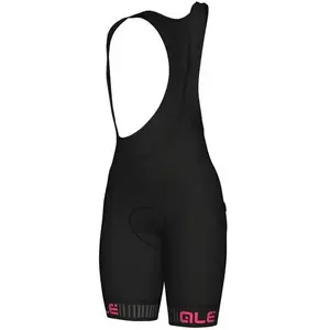 Ale Alé - Women's Bibshorts Solid Traguardo - Pantalon de cyclisme taille M, noir pas cher